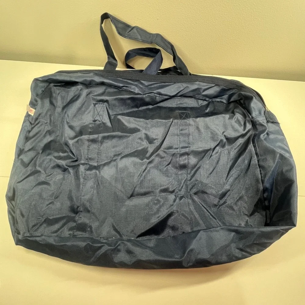 WordPerfect Corporation Laptop Case Navy Blue Vintage Tech Messenger Bag